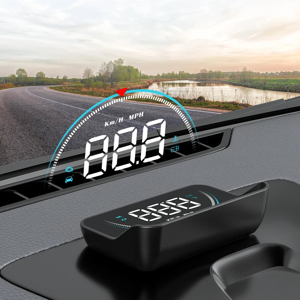 Hot Selling M8 Head up Display Car HUD Digital Speedometer Original OBD2 With Multiple Function